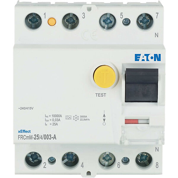 Eaton FI-Schalter 25A 4pol 30mA FRCMM-25/4/003-A